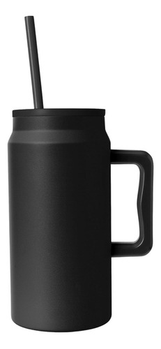 Vaso Termo Para Agua Cafe 1500ml Acero Inox +tapa+bombilla  