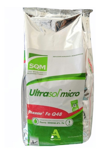 Quelato De Hierro 1 Kg Ultrasol