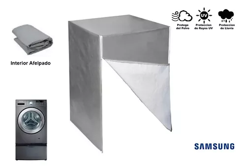 Funda Lavadora Carga Frontal Impermeable 18-25kg Samsung