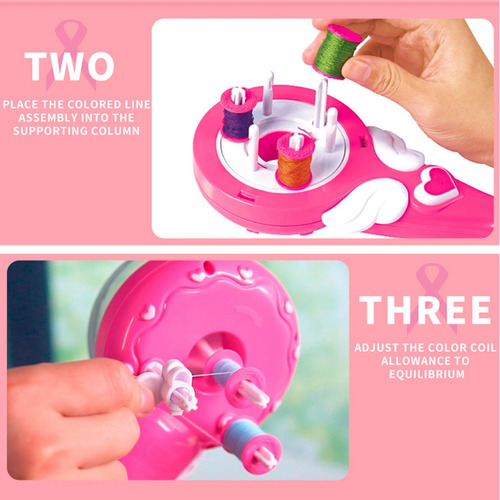 Imagen 4 de 9 de Trenzadora De Cabello Automática Para Niños Trenzadora De Ca