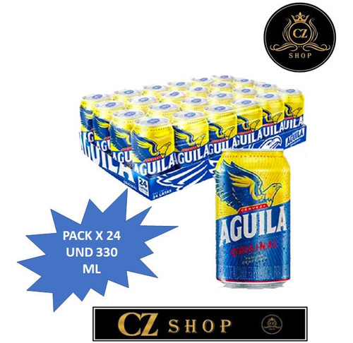 Cerveza Aguila Bandeja X24 330 - mL a $10