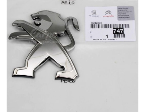 Emblema Logo Leon De Capot Peugeot 208 100% Original