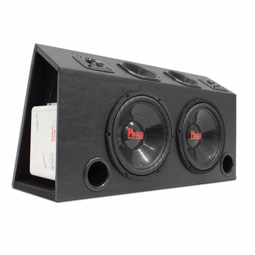 Caixa Trio + Modulo 1580w Total Falante 12 Corneta Tweeter