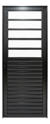 Porta De Aluminio Basculante 210x70cm Linha Plus Bhwt