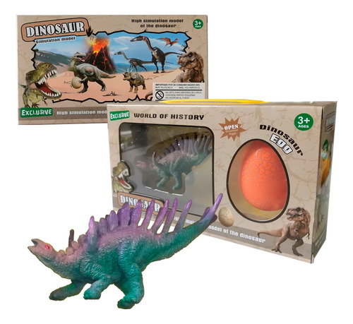 Juguete Dinosaurio Con Huevo Sorpresa - Kentrosaurio