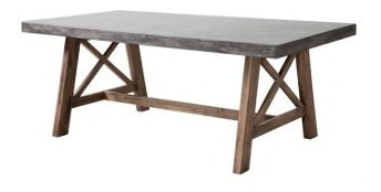 Mesa De Comedor Para Jardin Modelo Ford - Gris Këssa Muebles