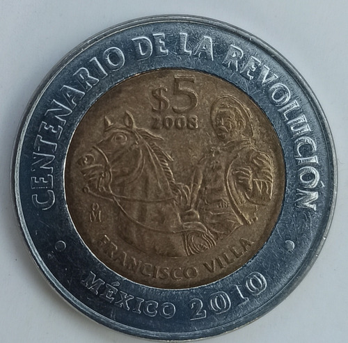 Moneda Centenaria Francisco Villa