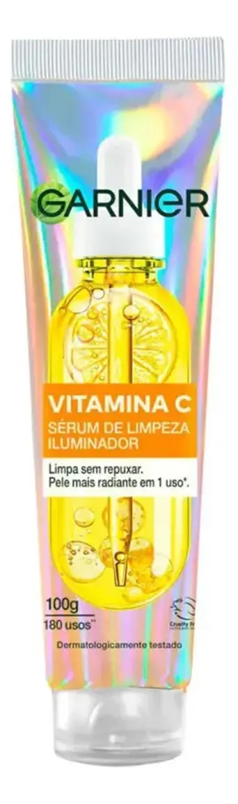 Garnier Sérum de Limpeza Facial Iluminador com Vitamina C Antimarcas 100g