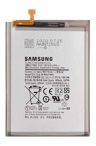 Bateria Original Samsung Galaxy A13 4g 5000 Mah Genuina (Reacondicionado)