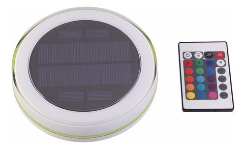 Solar Rgb Decoración De La Lámpara Led Estanque Piscina Flot