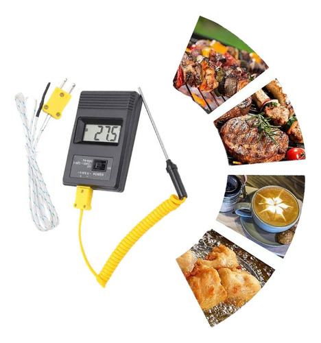 Termometro Digital Cocina De Multifuncional Portabilidad