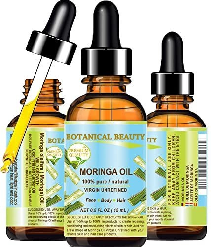 Aceite De Moringa Virgen Puro 15ml