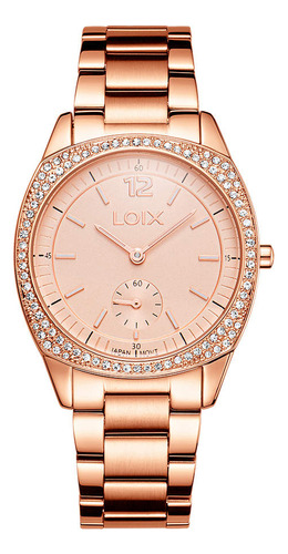 Reloj Loix Mujer L1253-2 Oro Rosa Con Tablero Oro Rosa