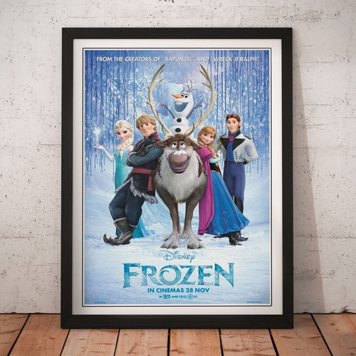 Cuadro Peliculas - Disney Frozen - Movie Poster