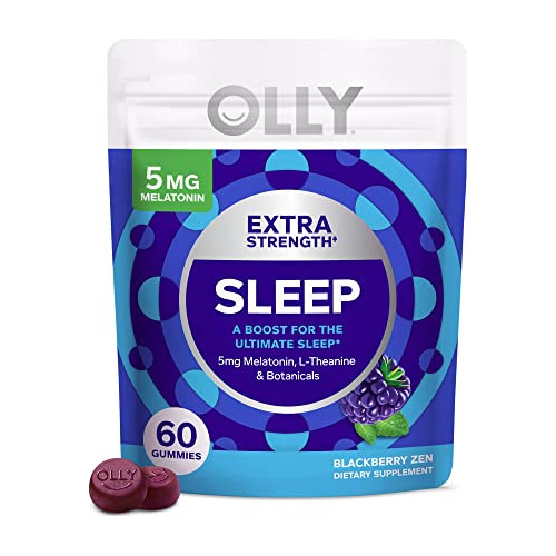 Olly Extra Strength Melatonin Sleep, Blackberry Zen, Z2rld