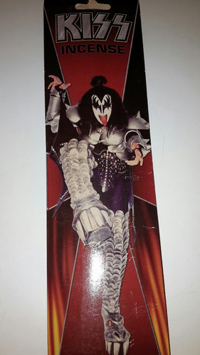 Cajita De Incienso De Colección Alusivo Banda De Rock Kiss