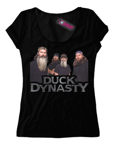 Remera Mujer Duck Dynasty Serie De Tv S32 Dtg Premium