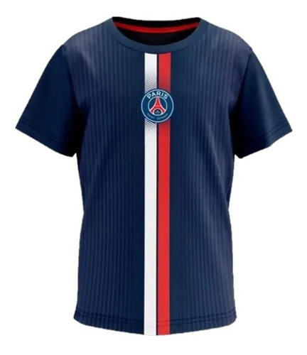 Camisa Infantil Psg Clove Licenciada Futebol Personalizada