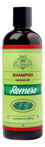 Botica De La Trinidad, Shampoo De Romero 500ml, Crecimiento.