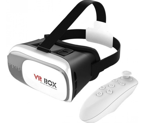 Óculos 3d Vr Box 2.0 Realidade Virtual 3d Cardboard Controle