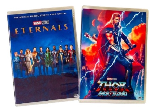 Dvd Eternos 2021 Thor Amor E Trovão 2022 Dublado E Legendado