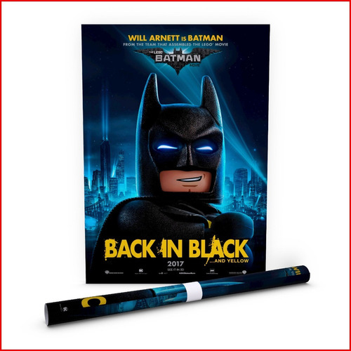 Poster Película The Batman Movie Infantil #19 - 40x60cm