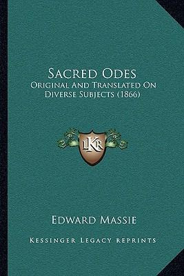 Libro Sacred Odes : Original And Translated On Diverse Su...