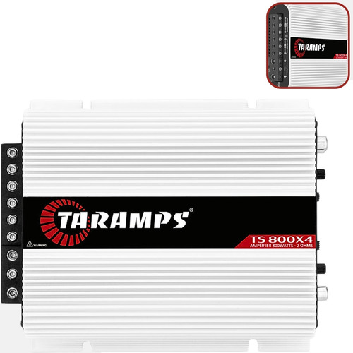 Ts800x4 Modulo Taramps 800w Rms 4 Canais 2ohms