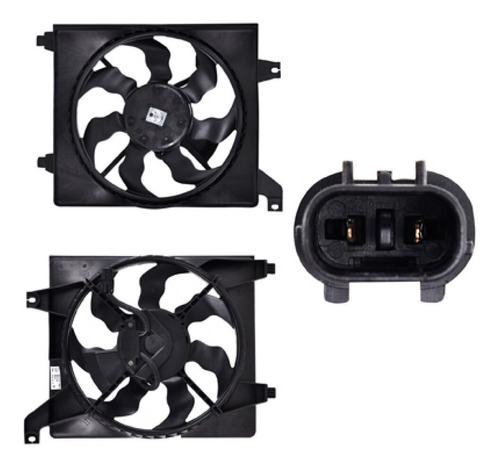 Motoventilador Tong Yang Dodge Attitude L4 1.6l 06/11