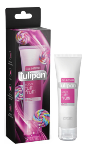 Gel Intimo Tulipán Sabor Chocolate 30 Ml. 6 Variantes 