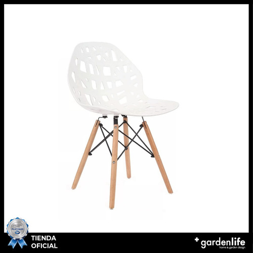 Juego De Comedor Mesa Eames Rectangular 120x80 + 4 Akron