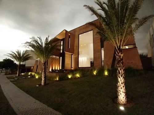 Sobrado Com 4 Dormitórios À Venda, Construído Em 2 Lotes, R$ 5.500.000 - Alphaville Nova Esplanada I - Votorantim/sp, Próximo Ao Shopping Iguatemi. - So0113 - 67640135