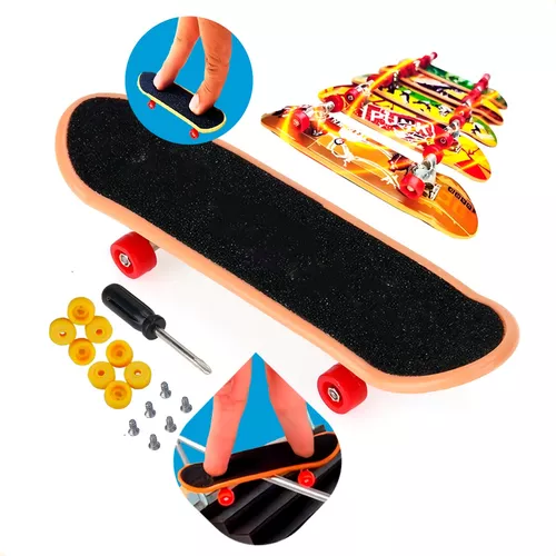 Skate De Dedo Fingerboard C/acessórios Presente Para Criança