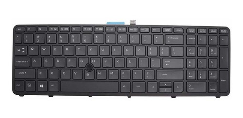 Teclado Usa Para Hp Zbook 15 G1 G2 17 G1 G2 Us With Point Pk