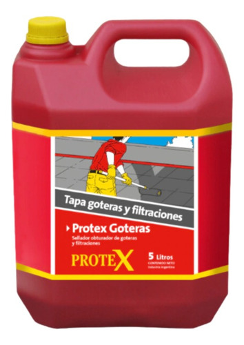 Tapagoteras Protex Goteras X 5 Lts Sellador Obturador