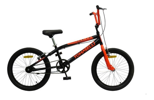 Bicicleta Tomaselli Bmx Fanatics Rodado 20 Todos Los Colores