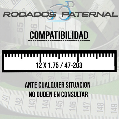 Imagen 6 de 9 de Combo Dos Cubiertas De Bicicleta Rodado 12 47-203