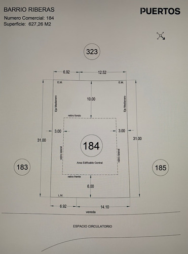 Terreno En Venta En Riberas - Puertos Del Lago