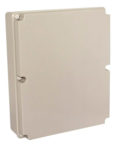 Caixa De Passagem Baixa Opaca 390x310x127mm Sem Embutes Ip56