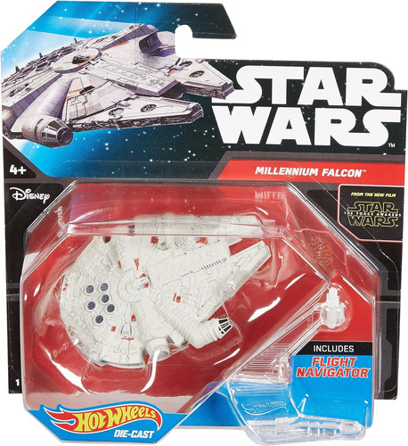 Hot Wheels Star Wars Starships Millenium Falcon Ep Vii