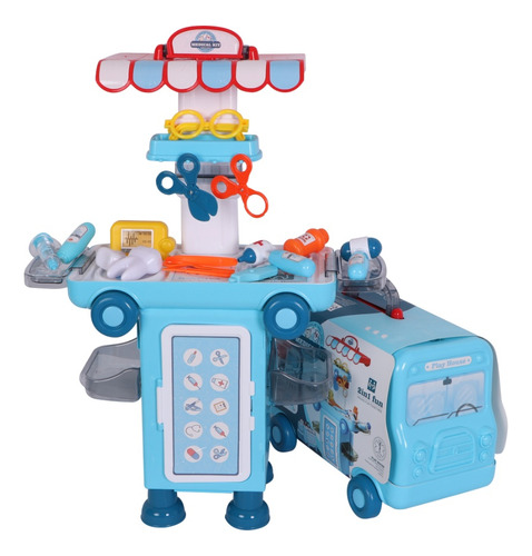 Set De Doctor 2 En 1  En Bus -valija - 36 Pcs