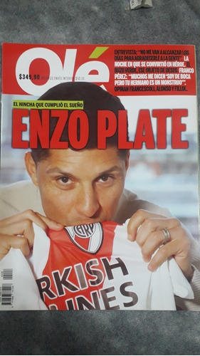 Revista Ole Especial Enzo Pérez 
