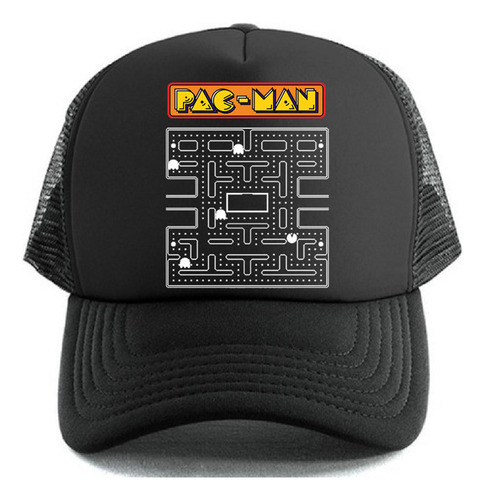 Gorra Trucker Pac Juegos Arcade Retro Man Q1