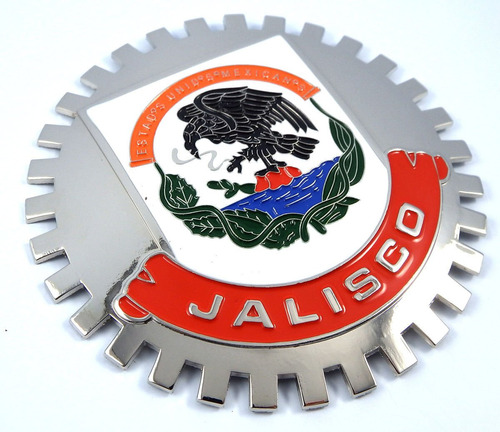 Jalisco Mexico - Insignia Para Rejilla Para Coche, Camión,.