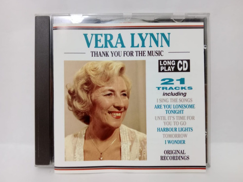 Vera Lynn- Thank You For The Music (cd, Uk, 1992) Acop