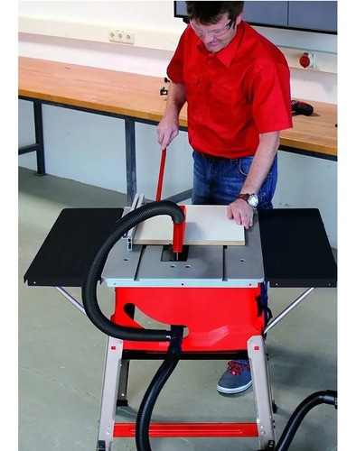 Imagen 2 de 7 de Sierra Circular De Mesa Pie Banco Ingletadora Einhell 2000w