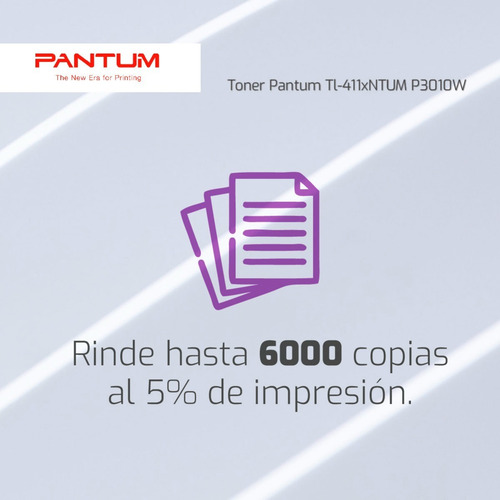 Imagen 6 de 10 de Toner Tinta Original Para Impresora Pantum Tl-411x