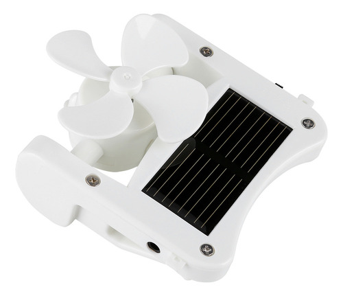 Mini Ventilador Portátil For Sombreros Con Energía Solar, F