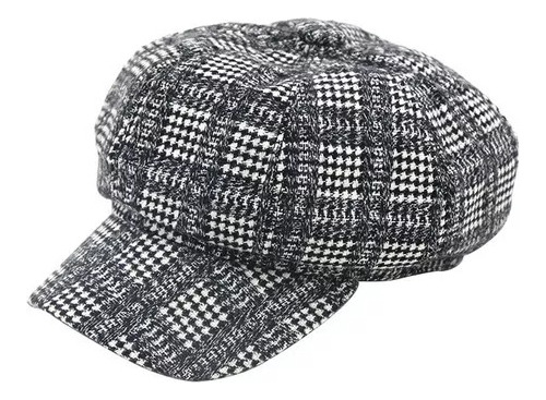 Gorro Boina Inglesa Mujer Trendy  Cinta De Ajuste Moda 13910