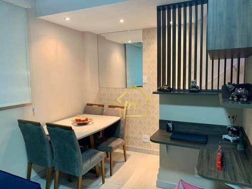 Village À Venda, 105 M² Por R$ 455.000,00 - Marapé - Santos/sp - Vl0005